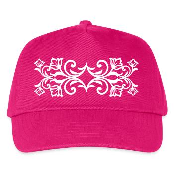Élément d’ornement - Casquette de baseball Enfant - fuchsia - Devant