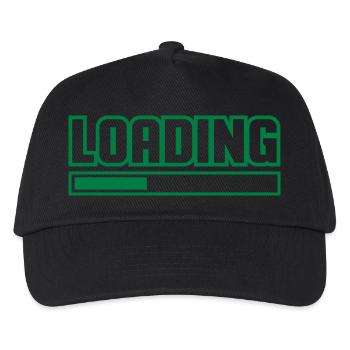 Loading - Kids’ Baseball Cap - black - Front