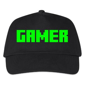 Gamer - Kids’ Baseball Cap - black - Front