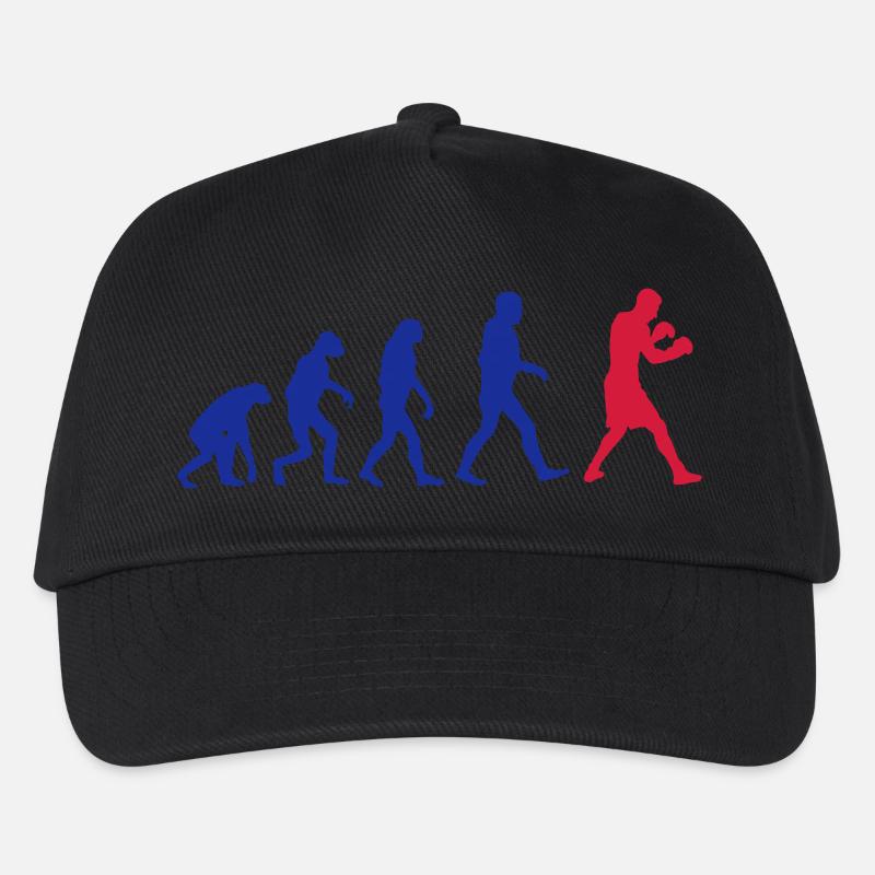 Boxing Evolution logo - Casquette de baseball Enfant - noir