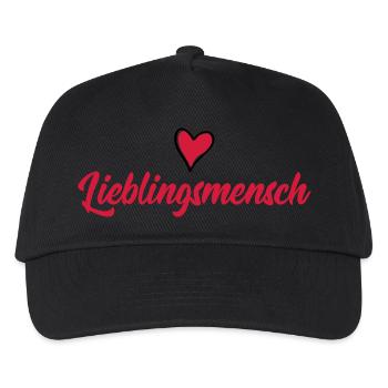 Favorite person - Kids’ Baseball Cap - black - Front