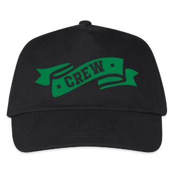 Crew - Kids’ Baseball Cap - black - Front