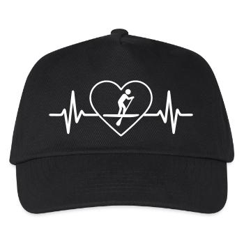 Paddle Cœur - Casquette de baseball Enfant - noir - Devant