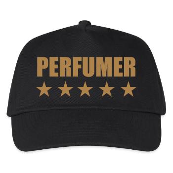 Parfüm / Parfümeur / Perfume / Parfümerie - Kinder Basecap - Schwarz - Vorne