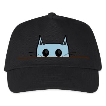 Table de BD chat - Casquette de baseball Enfant - noir - Devant