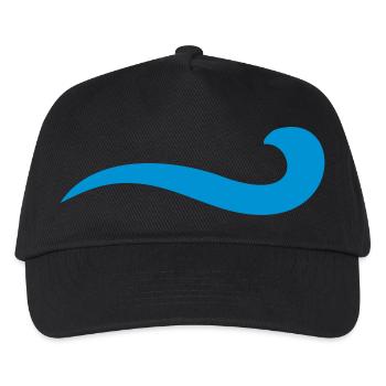 vague - Casquette de baseball Enfant - noir - Devant