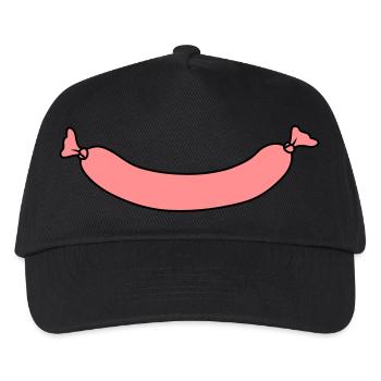 Sausage - Kids’ Baseball Cap - black - Front
