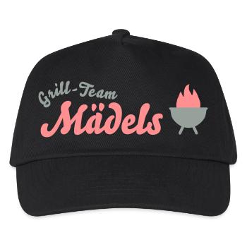 barbecue - Kids’ Baseball Cap - black - Front