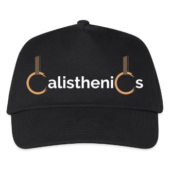 calisthenics rings rings fitness athlete team - Kids’ Baseball Cap - black - Front