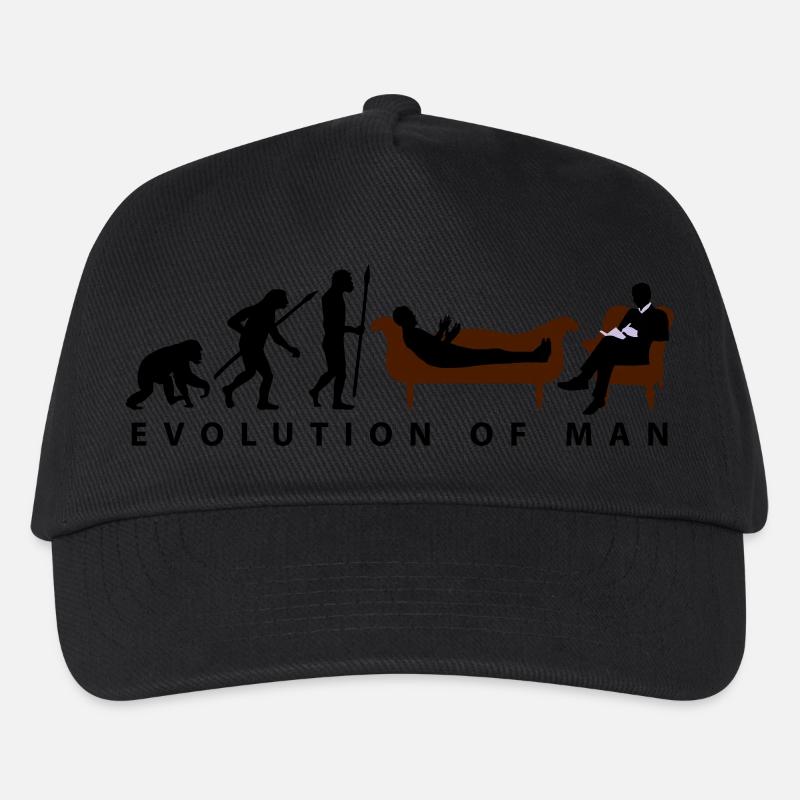 evolution_therapeut_psychologe_11_2016_a - Kinder Basecap - Schwarz