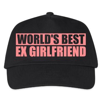World's Best Ex Girlfriend - Kids’ Baseball Cap - black - Front