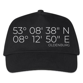 coordinates Oldenburg - Kids’ Baseball Cap - black - Front