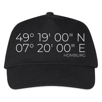 coordinates Homburg - Kids’ Baseball Cap - black - Front