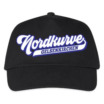 Nordkurve Gelsenkirchen | Farbe änderbar - Kinder Basecap - Schwarz - Vorne