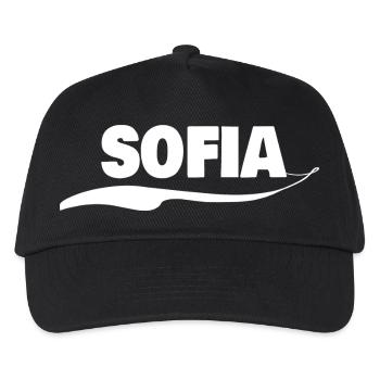 Sofia comme prénom - Casquette de baseball Enfant - noir - Devant