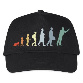 Évolution du dard - Casquette de baseball Enfant - noir - Devant