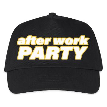 AFTER WORK PARTY - Kids’ Baseball Cap - black - Front