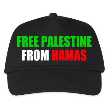 Free palestine - Kids’ Baseball Cap - black - Front