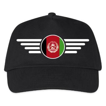 I Love Afghanistan, Elegance Style Design T-Shirt - Kids’ Baseball Cap - black - Front