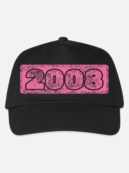 2008 2008 - Kinder Basecap - Schwarz