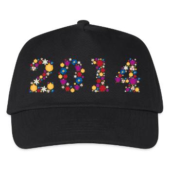 Fleurs 2014 - Casquette de baseball Enfant - noir - Devant