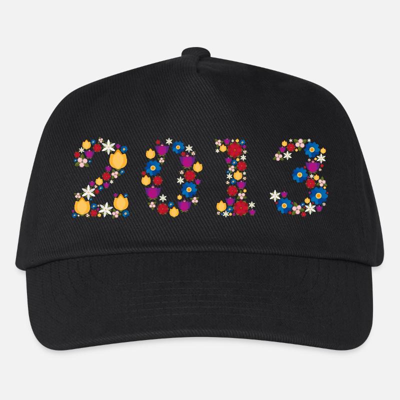 Flowers 2013 - Kinder Basecap - Schwarz