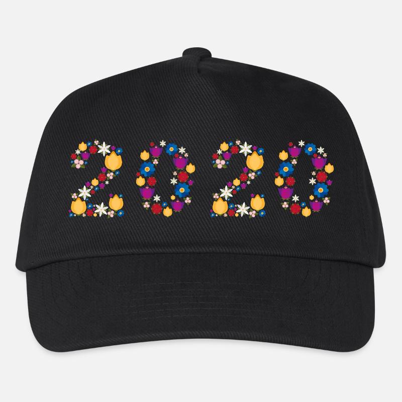 Flowers 2020 - Kinder Basecap - Schwarz