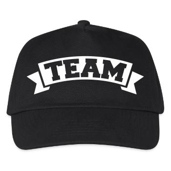 Équipe - Casquette de baseball Enfant - noir - Devant
