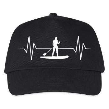 Stand up paddle - Casquette de baseball Enfant - noir - Devant