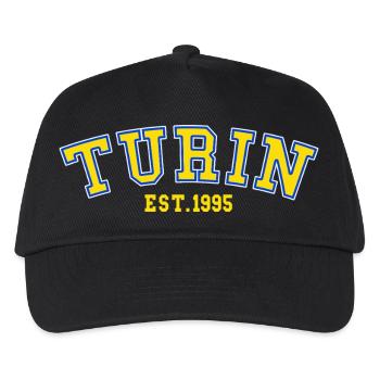 Turin Est.1995 - Kinder Basecap - Schwarz - Vorne