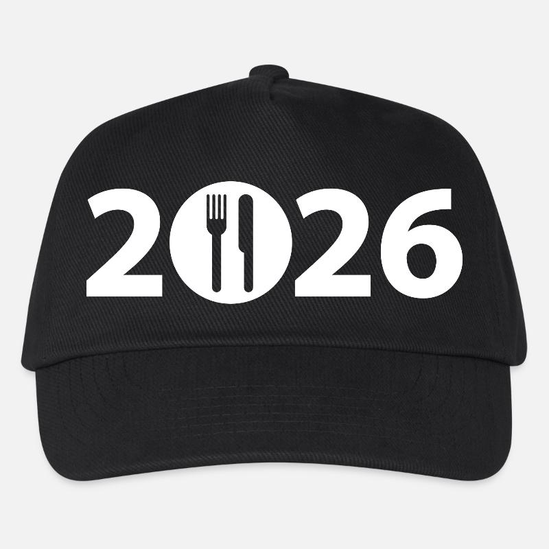 Chef 2026, Koch 2026, Restaurant 2026 - Kinder Basecap - Schwarz