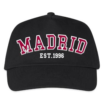 Madrid gegründet 1996 - Kinder Basecap - Schwarz - Vorne