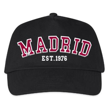 Madrid gegründet 1976 - Kinder Basecap - Schwarz - Vorne