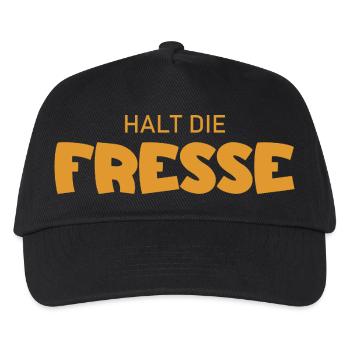Shut Up - Cool Saying - Kids’ Baseball Cap - black - Front
