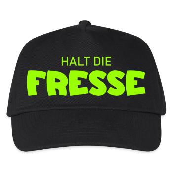 Shut Up - Cool Saying - Kids’ Baseball Cap - black - Front