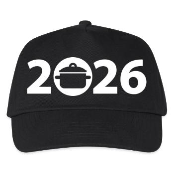 Chef 2026, Chef 2026, Restaurateur 2026 - Kids’ Baseball Cap - black - Front