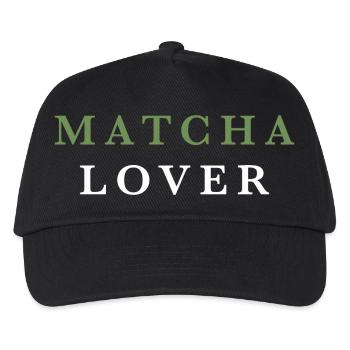 Matcha Lover Green Tea Lover - Kids’ Baseball Cap - black - Front
