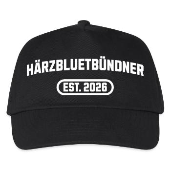 Härzbluetbündner Grisons, Suisse - Casquette de baseball Enfant - noir - Devant
