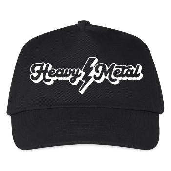 Heavy Metal Script - Kids’ Baseball Cap - black - Front