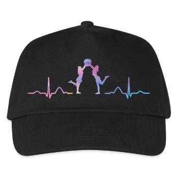 Cheerleader Cheer Mom Cheerleading - Kids’ Baseball Cap - black - Front