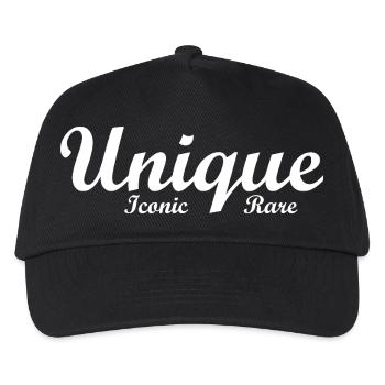 Unique_Iconic_Rare - Kinder Basecap - Schwarz - Vorne