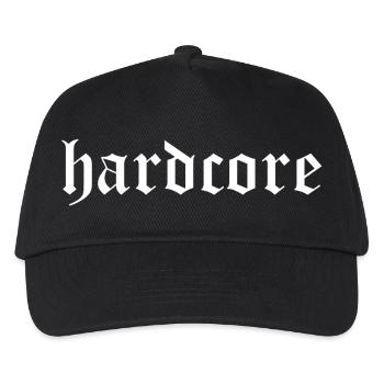 Hardcore - Kinder Basecap - Schwarz - Vorne