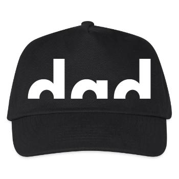 Best Dad Ever - Bester Papa - Vatertag - Kinder Basecap - Schwarz - Vorne