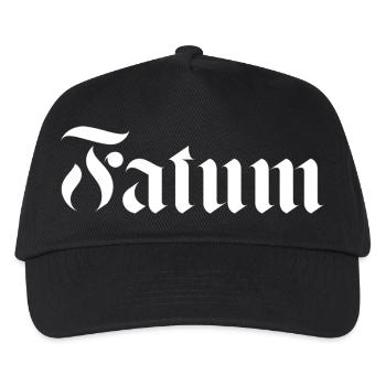 Gothic Falum Calligraphy tatttoo - Kids’ Baseball Cap - black - Front