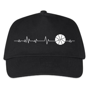 Basketball basketball player - Kids’ Baseball Cap - black - Front