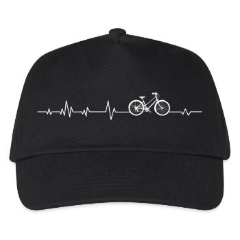 Bicycle - Kids’ Baseball Cap - black - Front