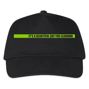 beautiful day for learning - Kids’ Baseball Cap - black - Front