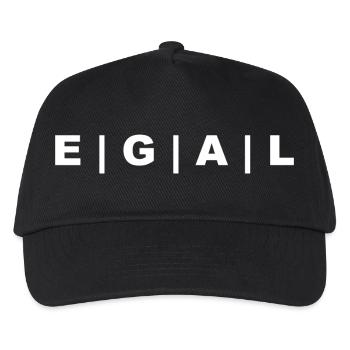 EGAL - Kinder Basecap - Schwarz - Vorne