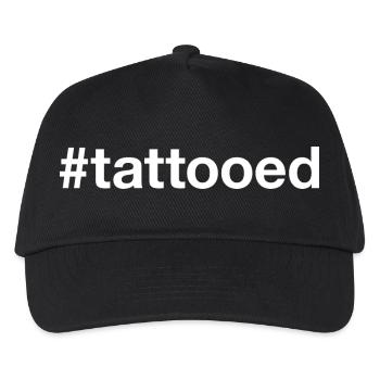 TATTOOED Tattoo Hashtag - Kids’ Baseball Cap - black - Front
