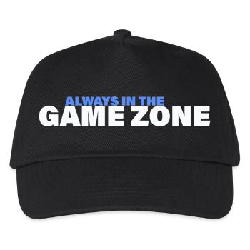 ZONE DE JEU - Casquette de baseball Enfant - noir - Devant
